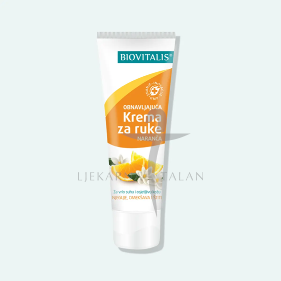 Biovitalis Obnavljajuća krema za ruke - Naranča