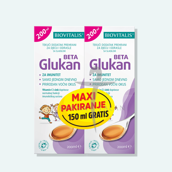 Biovitalis Beta Glukan MAXI pakiranje