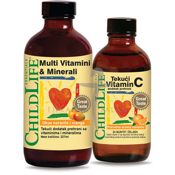  MULTIVITAMINI I MINERALI, tekući dodatak prehrani + GRATIS Vitamin C