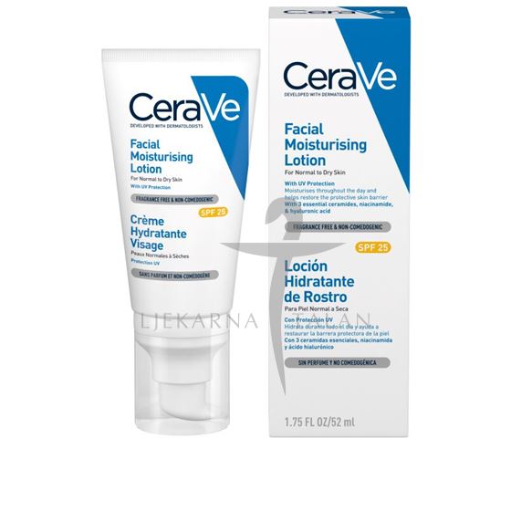 CeraVe Hidratantna njega za lice SPF 25 za normalnu do suhu kožu