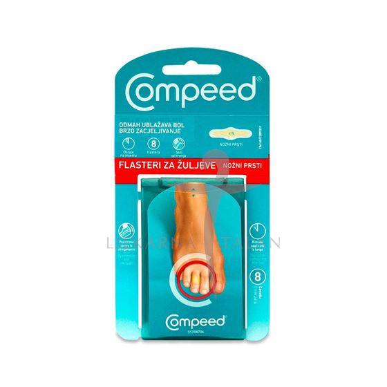 Compeed Flasteri za žuljeve - nožni prsti