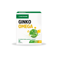 Dietpharm Ginko Omega, 60 kapsula, dodatak prehrani