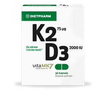 Dietpharm K2D3 kapsule, dodatak prehrani