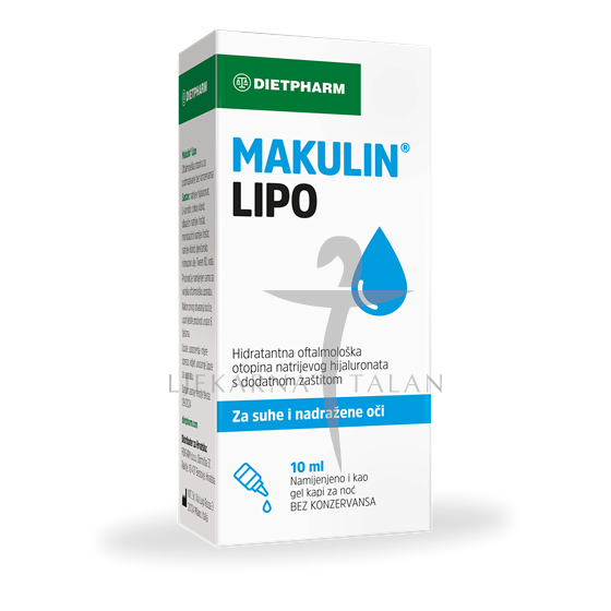 Dietpharm Makulin Lipo kapi za oči