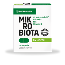 Dietpharm Mikrobiota kapsule, dodatak prehrani