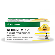 Dietpharm Rehidromiks prašak s okusom naranče i limuna