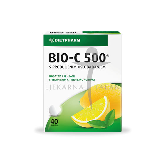 Dietpharm Bio-C 500 tablete, dodatak prehrani