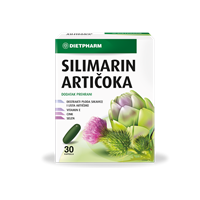 Dietpharm Silimarin Artičoka, 30 kapsula, dodatak prehrani