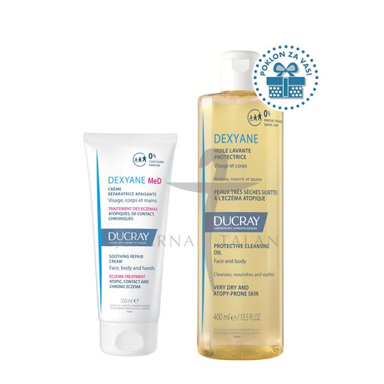 DEXYANE MeD umirujuća obnavljajuća krema, 100ml + GRATIS