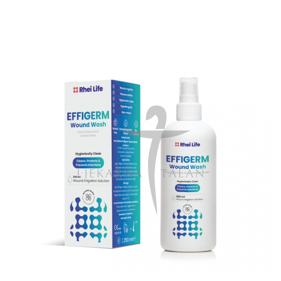 Effigerm Wound Wash Liquid, 250ml