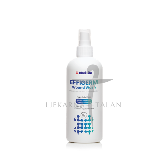 Effigerm Wound Wash Liquid, 250ml