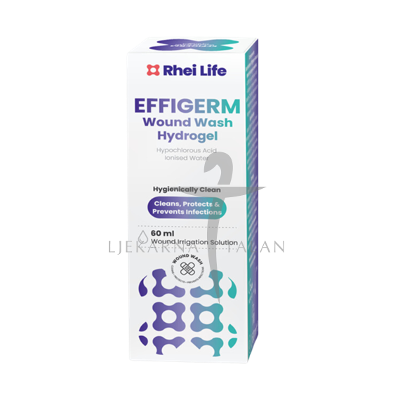 Effigerm Wound Wash hydrogel, 60ml