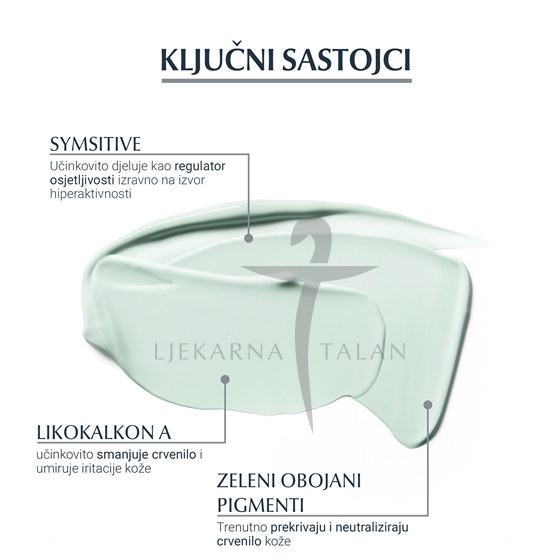 Eucerin AntiREDNESS dnevna krema protiv crvenila sa zelenim pigmentom SPF30