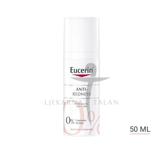 Eucerin AntiREDNESS dnevna krema protiv crvenila sa zelenim pigmentom SPF30