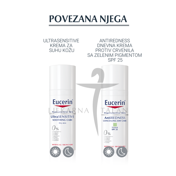 Eucerin AntiREDNESS noćna krema protiv crvenila kože lica