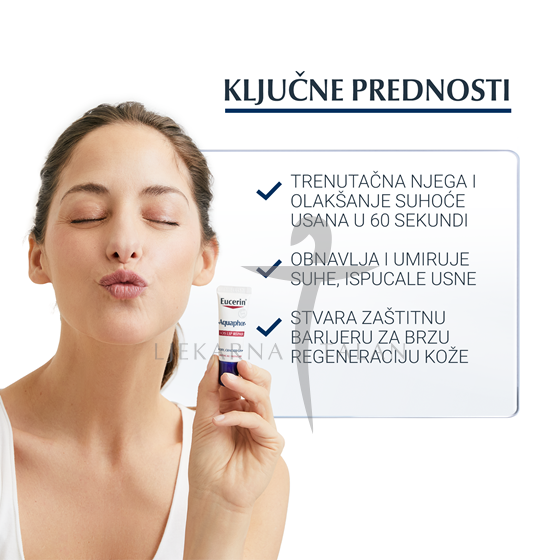 Eucerin Aquaphor SOS balzam za usne