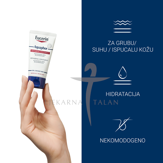 Eucerin Aquaphor mast za obnavljanje kože, 45 ml