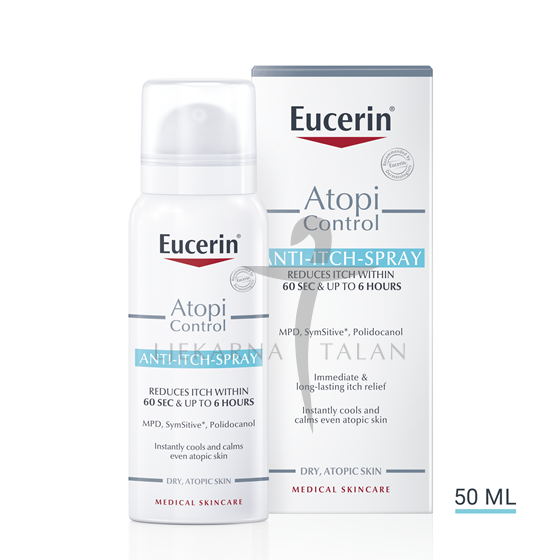 Eucerin AtopiControl ANTI-ITCH sprej za nadraženu kožu