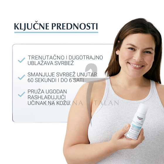 Eucerin AtopiControl ANTI-ITCH sprej za nadraženu kožu