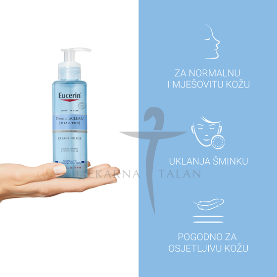  DermatoCLEAN [HYALURON] gel za čišćenje lica