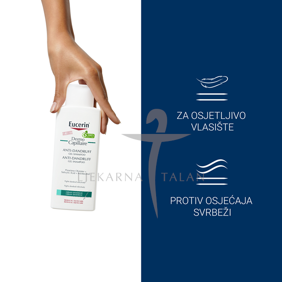 Eucerin DermoCapillaire gel šampon protiv prhuti