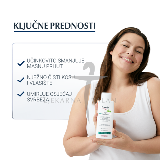 Eucerin DermoCapillaire gel šampon protiv prhuti