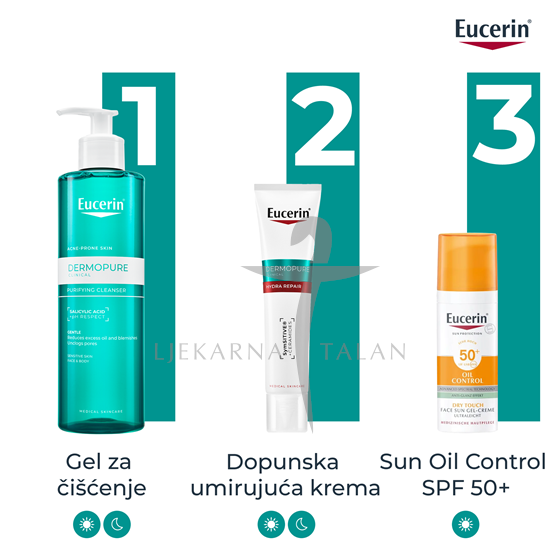 Eucerin DermoPure Clinical Hydra repair - Dopunska umirujuća krema