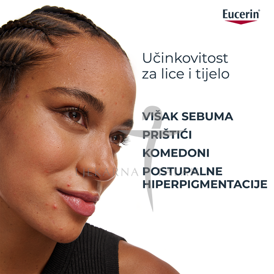 Eucerin DermoPure Clinical Gel za čišćenje s trostrukim djelovanjem za lice i tijelo 150ml