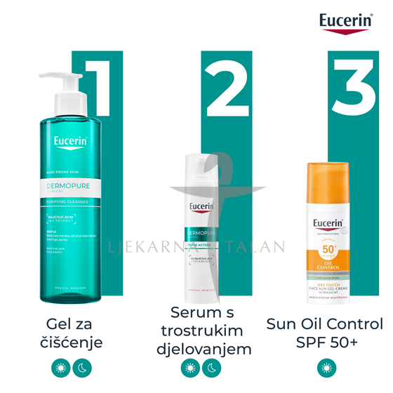 Eucerin DermoPure Clinical Serum s trostrukim djelovanjem