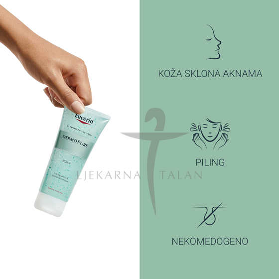Eucerin DermoPure piling za čišćenje lica