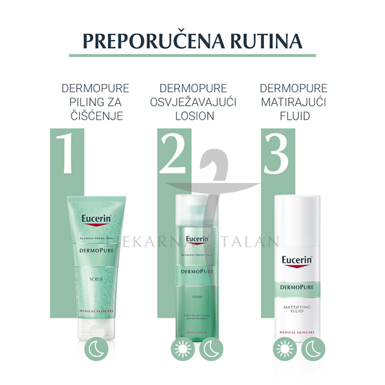 Eucerin DermoPure piling za čišćenje lica