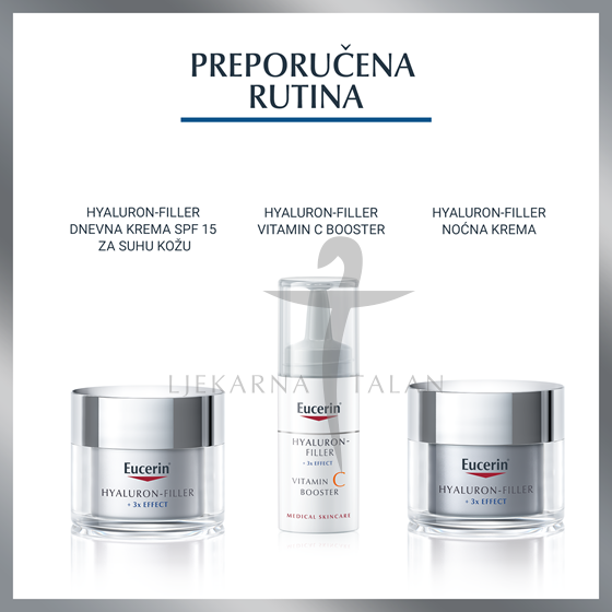 Eucerin Hyaluron-Filler noćni piling i serum