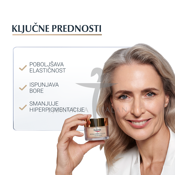 Eucerin Hyaluron-Filler + Elasticity dnevna krema SPF15