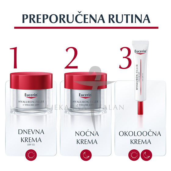 Eucerin Hyaluron-Filler + Volume-Lift noćna krema