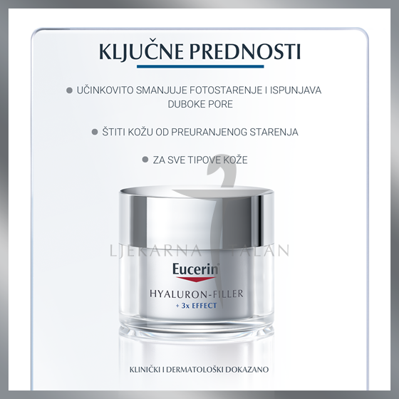 Eucerin Hyaluron-Filler dnevna krema SPF30 REFILL
