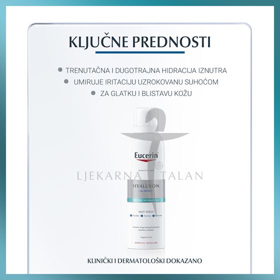 Eucerin Hyaluron hidratantni sprej za lice