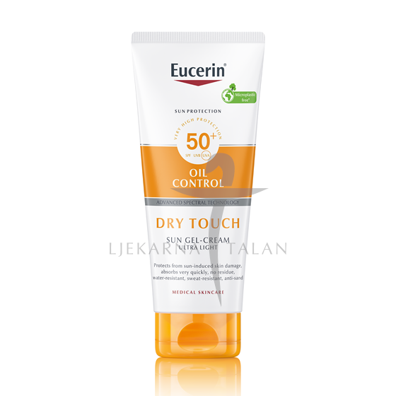 Eucerin SUN Oil Control Dry Touch gel-krema za tijelo SPF 50+