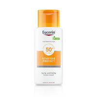 Eucerin Sensitive Protect ekstra lagani losion za zaštitu od sunca SPF50+
