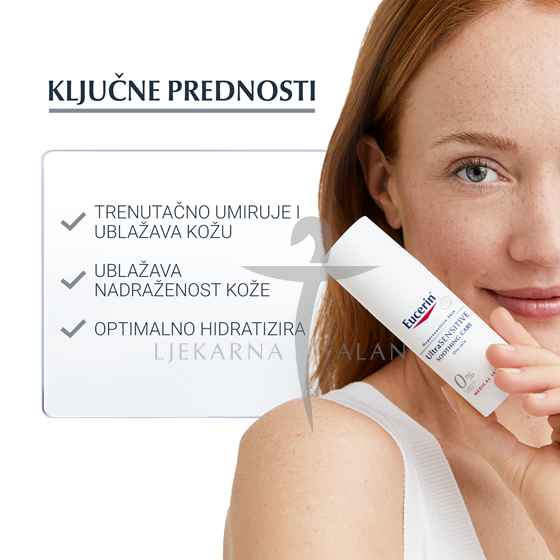 Eucerin UltraSENSITIVE fluid za normalnu i mješovitu kožu