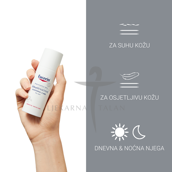 Eucerin UltraSENSITIVE krema za suhu kožu
