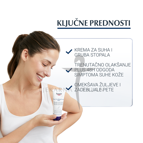 Eucerin UreaRepair krema za stopala sa 10% ureje i ceramidima