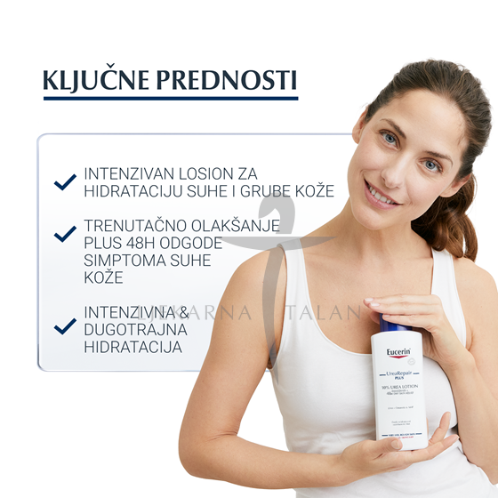 Eucerin UreaRepair losion za tijelo s 10% ureje i ceramidima, 250 ml