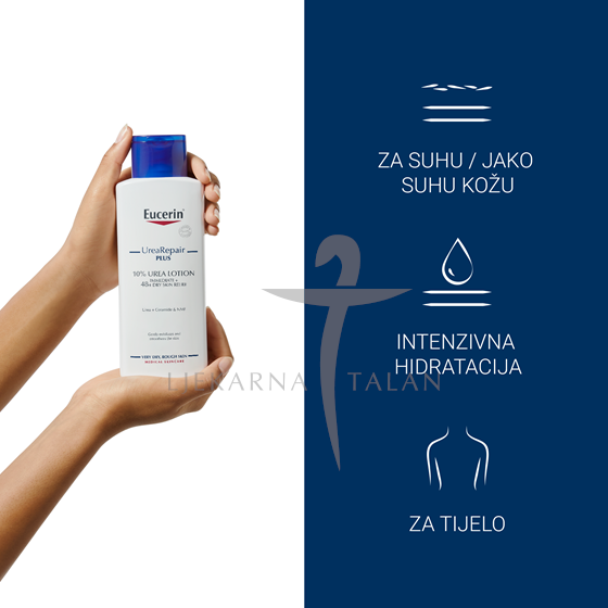 Eucerin UreaRepair losion za tijelo s 10% ureje i ceramidima, 250 ml