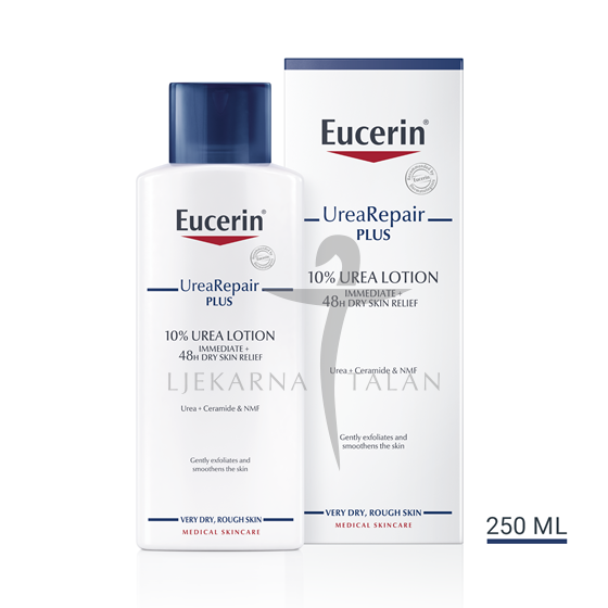 Eucerin UreaRepair losion za tijelo s 10% ureje i ceramidima, 250 ml