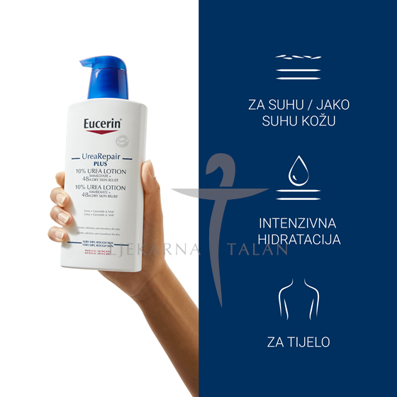 Eucerin UreaRepair losion za tijelo s 10% ureje i ceramidima, 400ml