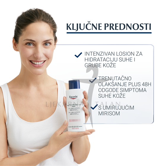 Eucerin UreaRepair losion za tijelo sa 5% ureje i umirujućim mirisom, 250ml