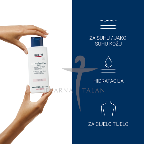 Eucerin UreaRepair losion za tijelo sa 5% ureje i umirujućim mirisom, 400 ml