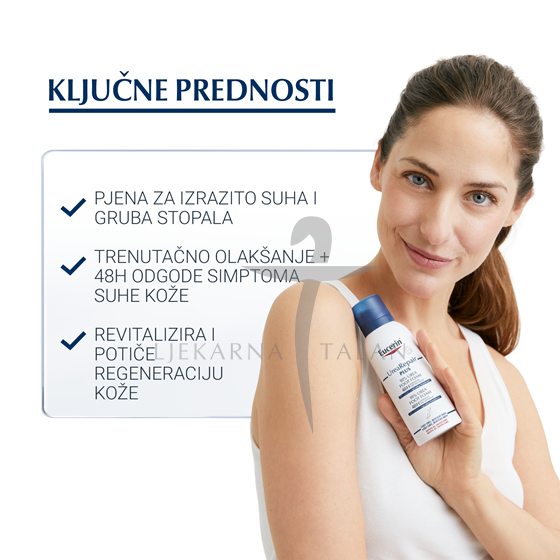 Eucerin UreaRepair pjena za njegu stopala s 10% ureje