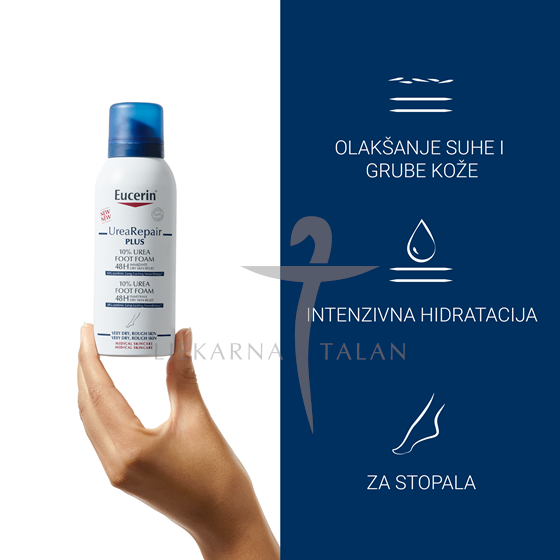 Eucerin UreaRepair pjena za njegu stopala s 10% ureje