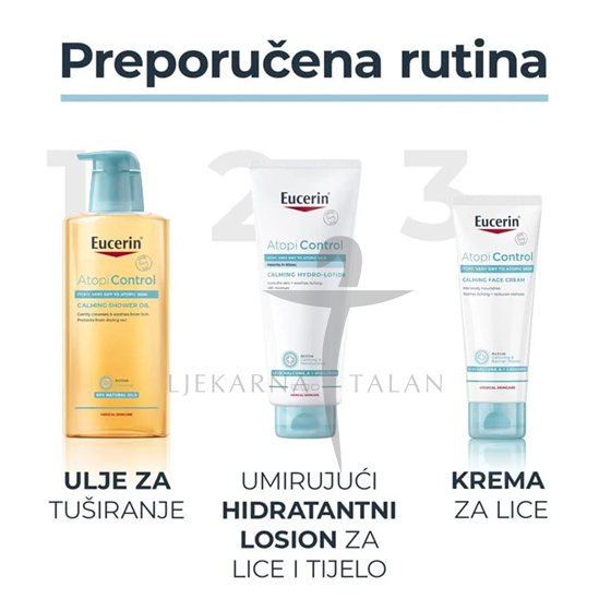 Eucerin AtopiControl umirujući hidratantni losion za lice i tijelo